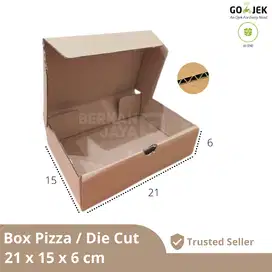 Box Pizza / Kardus / Hampers / Dus Packing / Gift Box - 21 X 15 X 6 cm