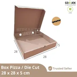 Box Pizza / Kardus / Hampers / Dus Packing / Gift Box - 28 X 28 X 5 cm