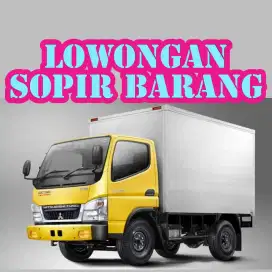 [MASIH ADA] Lowongan Sopir Barang SIM B1