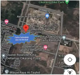 Kost Pria Depan AEON Mall Deltamas Cikarang