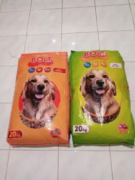 Dogfood Bolt 20 kg makanan anjing bagus murah lamb beef