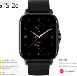 Amasfit GTS 2e smsrt watch