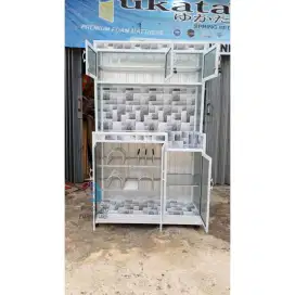Rak piring / rak sayur almunium / alumunium