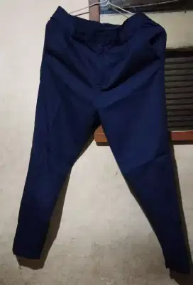 CELANA BAGGY WANITA NAVY