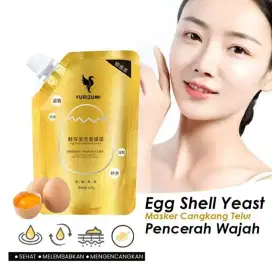 Masker Wajah Krim Mencerahkan dan  Cream Masker Telur