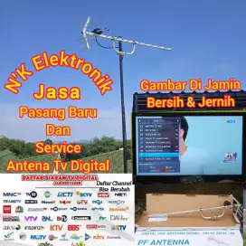 Pasang Pemancar Antena Tv Digital Yang Bagus Sawa Besar, Jakarta Pusat