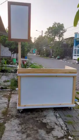 Booth portable estetik kekinian murah