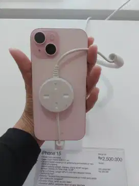 Iphone 15 128GB || Kredit Dp dan Bunga 0% Free 2x Cicilan