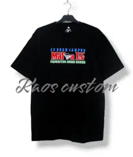 Kaos custom sablon satuan