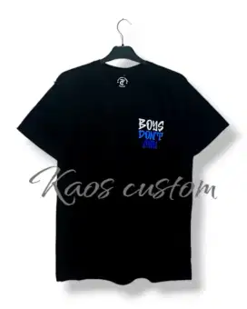 Kaos custom sablon satuan