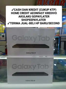 Samsung Tablet Tab A9 ram 4gb+4gb/64gb wifi.Baru Grs resmi,cash kredit