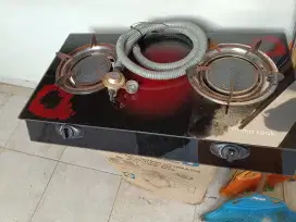 Kompor masak 2 tungku apo biru primacook