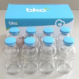 Botol kaca ASI BKA 100 ml isi 8pcs, pre-owned