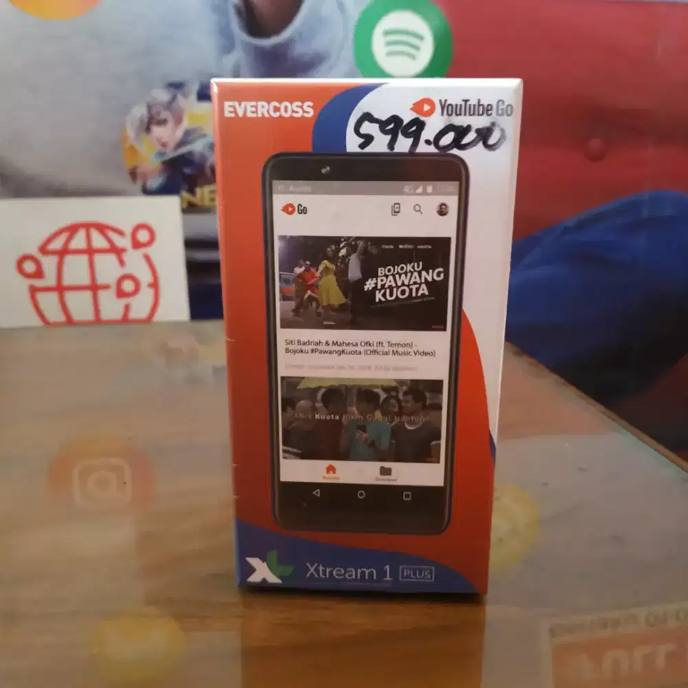 Evercoss Xtream 1 plus 4g layar 5,5  full promo hp murah