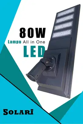 LAMPU TENAGA SURYA ALL IN ONE SOLARI SL-MW 80W