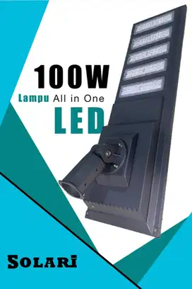 LAMPU TENAGA SURYA ALL IN ONE SOLARI SL-MW 100W