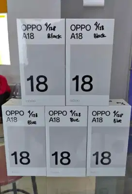 Promo cashback 300k oppo a18 ram 8 (4+4/128)