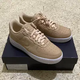 Nike Wmns Air Force 1 Prm Mf - Vachetta Tan/White - Size 39