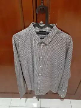 KEMEJA LIVEHAF PRIA XL SLIM FIT MODEL PREMIUM BAHAN ADEM MEWAH CAKEP