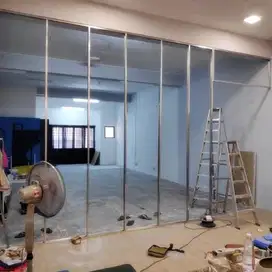 Gypsum Plafon dan Partisi, PVC GRC Murah Drywall- Tukang Borong Pasang