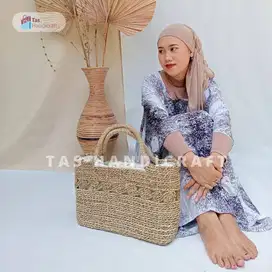 Tas Anyaman Mendong | Tas Etnik Anyaman Kerajinan Tangan