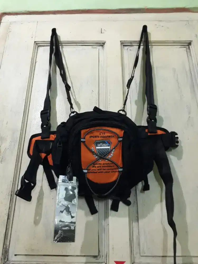 Tas ransel pinggang ory impor siap pake minat ambil di rumah