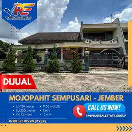 RUMAH DI MOJOPAHIT SEMPUSARI JEMBER