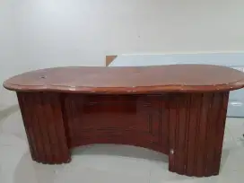 99% BARU Meja Direktur Manager Bos Kantor 1 Laci (BAHAN PREMIUM KILAT)