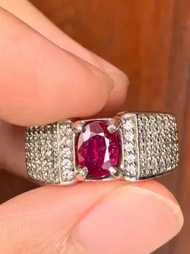 Cincin Permata Ruby