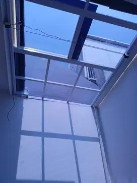 Kanopy atap solar flat, kanopi atap transparan*450*