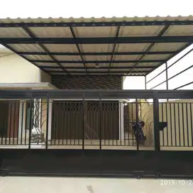 Kanopi alderon twinwall. Kanopi alderon rongga #296