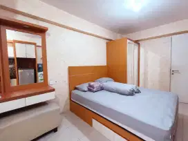 Sewa bulanan Apartemen Bassura City studio furnished samping mall