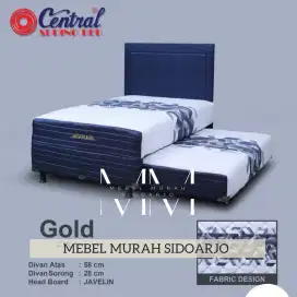 Kasur spring bed central gold 120 x 200 twin anak murah othopedic