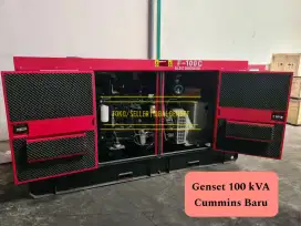 Genset 100 kVA Cummins Silent Baru Built Up