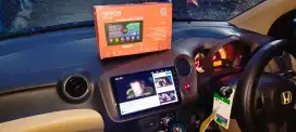 Pemasangan head unit android orca 9 inc di Mobilio/brio