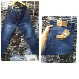 CeLana Jeans Pull&Bear Jumbo 35-40 Bahan MeLar Stretch Import