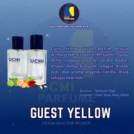 Uchi Parfume Best Seller Parfum GUEST YELLOW (20ml,30ml,50ml,100ml)