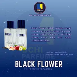 Uchi Parfume Best Seller Parfum Refill AL.Black Flower (20ML,30ML,50ML