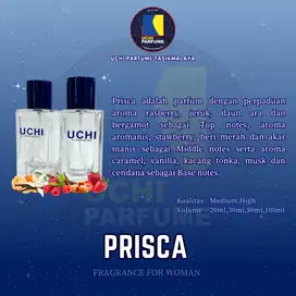 Uchi Parfume Best Seller Parfum PRISCA (20ml,30ml,50ml,100ml)