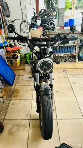 Yamaha scorpio custom scrambler/ japstyle tahun 2011