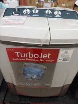 Mesin Cuci LG Turbojet 10kg Bisa Kredit Bunga Rendah Hingga 0%