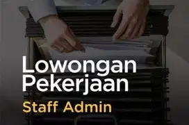 Lowongan Kerja Admin Office