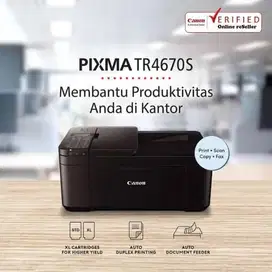 CANON TR4670S WIFI MURAH Scan F4,pRINT,Copy Garansi Gratis Ongkir