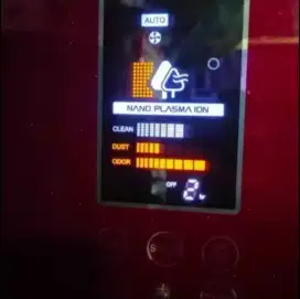 Air purifier LG nano plasma LCD ips touchscreen + remot + anti nyamuk