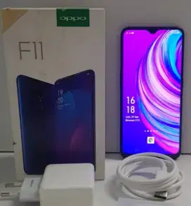 Murah oppo F11 6/128 lkp mulus normal, bs kredit