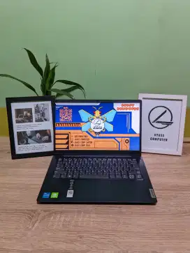 Laptop lenovo slim 3 core i5 gen 11 8gb/512GB nvdia mx350 garansi on