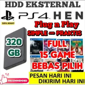 HDD PS4 320GB FULL GAME Harga Murah Meriah SIAP DIKIRIM