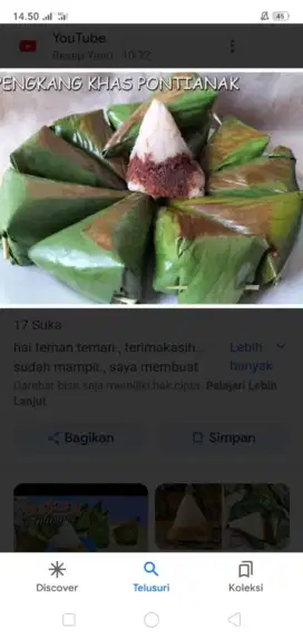 Pengkang (lemper)Pontianak