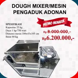 PRE ORDER MESIN PENGADUK ADONAN / DOUGH MIXER