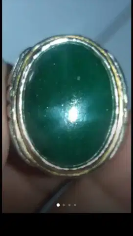 Jual Batu Cincin Green Ohen Garut Keren Good Condition